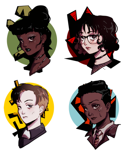 Project Unknown Character Portraits